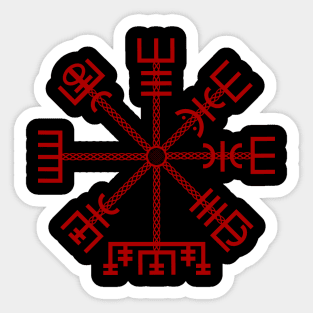 Vegvisir Icelandic Magical Stave Sticker